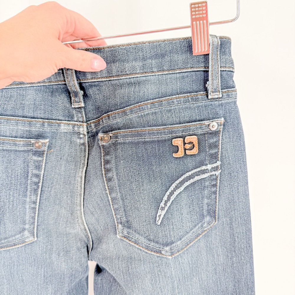 Joe's Jeans Women's Straight Leg Blue Jeans - Picture 4 of 7